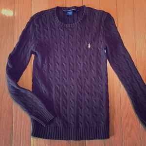 Ralph Lauren Brown Sweater Small